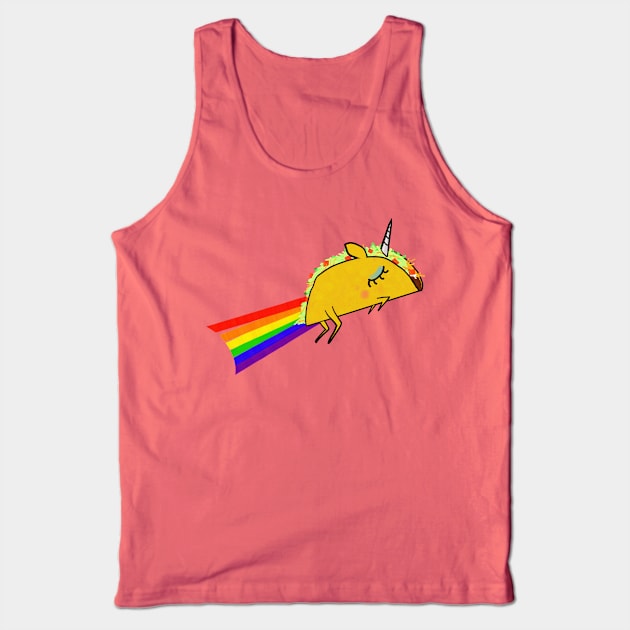 Taco Unicorn Tank Top by Sparkleweather